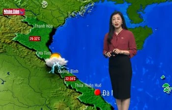 Bản tin thời tiết tối ngày 15-5-2024