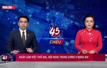 Ngày làm việc thứ hai, Hội nghị Trung ương 9 khóa XIII