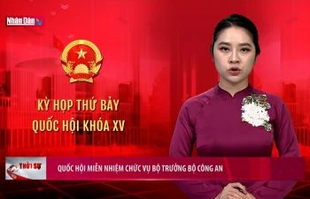 Quốc hội miễn nhiệm chức vụ Bộ trưởng Bộ Công an