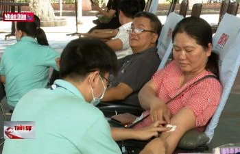 TP Hồ Chí Minh: Công nhân viên, người lao động tham gia hiến máu tình nguyện