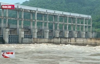Tuyên Quang: Thủy điện Sông Lô 8A, 8B xả lũ