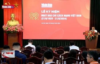 Báo Nhân Dân kỷ niệm 99 năm Ngày Báo chí cách mạng Việt Nam