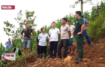 Hà Giang: Di dời người dân ra khỏi vùng sạt lở nguy hiểm