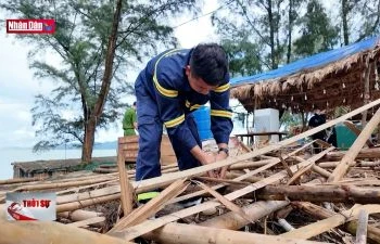 Quảng Ninh: Tập trung khắc phục hậu quả bão số 2