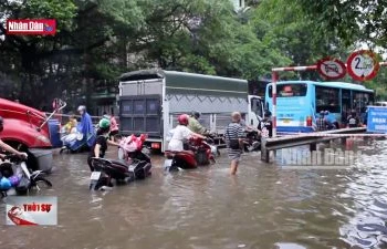 Chủ động phương án di chuyển an toàn trong mưa ngập