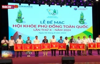 Bế mạc Hội khỏe Phù Đổng toàn quốc lần thứ X năm 2024