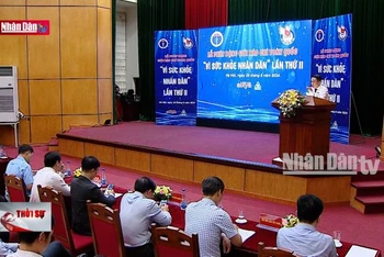 Lễ phát động Giải Báo chí toàn quốc ''Vì sức khỏe nhân dân''