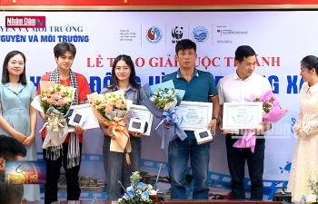 Trao giải Cuộc thi ảnh ''Hành động vì đại dương xanh''