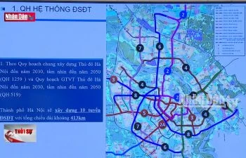 Hoàn chỉnh mạng lưới đường sắt đô thị vào năm 2035