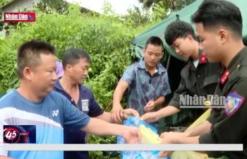 Hà Giang: Tình nghĩa đồng bào trong bão, lũ