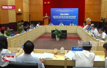 Tọa đàm ''Giải pháp thu hồi tài sản tham nhũng trên địa bàn thành phố''