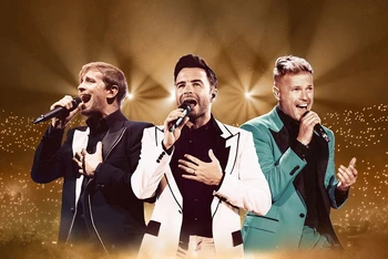 Westlife sẽ trở lại Việt Nam trong một phần của tour diễn "The Hits Tour 2024". (Ảnh: Ban tổ chức)