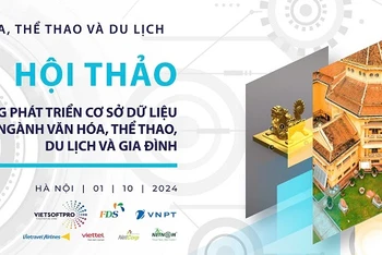 Hội thảo: “Định hướng phát triển cơ sở dữ liệu ngành Văn hóa, Thể thao, Du lịch và Gia đình” được tổ chức ngày 1/10/2024 tại Hà Nội. (Ảnh: Ban tổ chức).