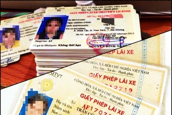 Chưa có quy định bắt buộc phải đổi giấy phép lái xe từ vật liệu bìa sang thẻ PET. (Ảnh minh họa)