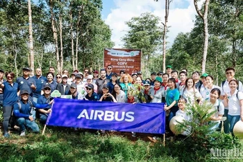 Airbus, CCIFV và Trung tâm Gaia khởi động dự án "Rừng cộng đồng" tại Khu Dự trữ sinh quyển Đồng Nai.