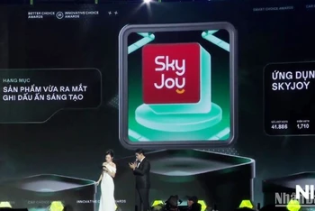 Vinh danh “Sản phẩm vừa ra mắt ghi dấu ấn sáng tạo” - Better Choice Awards cho chương trình Vietjet SkyJoy.