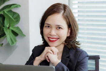 Bà Jessica Lê, Giám đốc điều hành Glints Việt Nam.