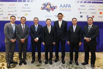 Tổng Giám đốc các hãng hàng không trong khu vực châu Á-Thái Bình Dương tại sự kiện.
