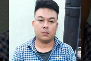 Đối tượng Trần Thanh Long bị công an bắt tạm giam.