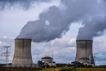 Quang cảnh một nhà máy điện hạt nhân. (Ảnh minh họa. AFP/TTXVN)