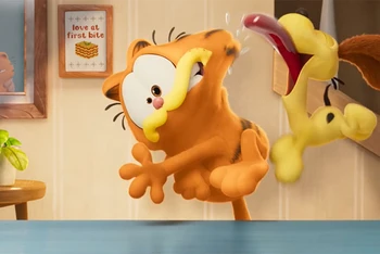 Chú mèo béo Garfield trở lại rạp chiếu Việt
