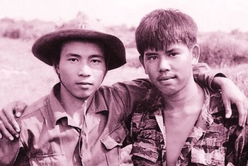 Tác phẩm "Hai người lính" của tác giả Chu Chí Thành, Giải thưởng Hồ Chí Minh về văn học nghệ thuật năm 2022.