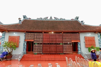 Đình Tây Am (Vĩnh Bảo, Hải Phòng), nơi thờ Tiến sĩ Nguyễn Duy Tiếu.