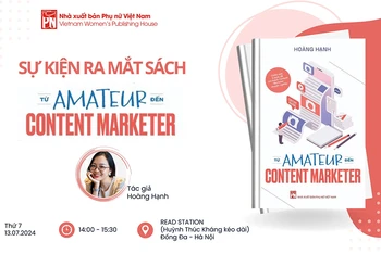 Ra mắt và giao lưu với tác giả sách về marketing nội dung