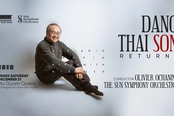 “Đặng Thái Sơn Returns” concert diễn ra vào tối 21/12/2024 tại nhà hát Hồ Gươm.