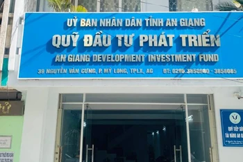 Quỹ đầu tư phát triển tỉnh An Giang.