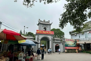 Nam Định yêu cầu khẩn trương kiểm tra, xử lý nghiêm những vi phạm tại di tích đền Bảo Lộc, xã Mỹ Phúc, huyện Mỹ Lộc.