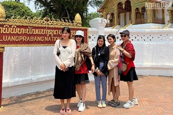 Cố đô Luang Prabang là một trong những điểm du lịch hấp dẫn nhất của Lào. (Ảnh: Trịnh Dũng)
