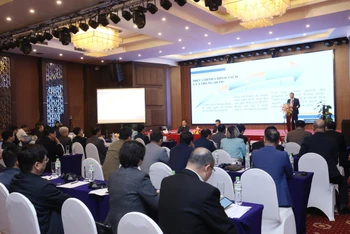 Các đại biểu tham dự Hội nghị "Thúc đẩy giao thương nông sản, thủy sản Việt-Trung trong bối cảnh mới".