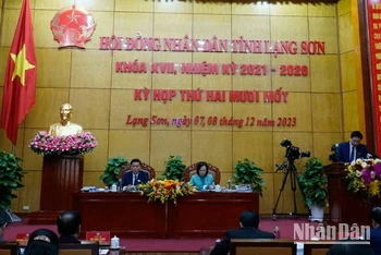 Kỳ họp Hội đồng nhân dân tỉnh Lạng Sơn kỳ họp thứ 21, khóa 17, nhiệm kỳ 2012-2026,