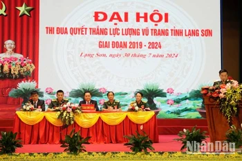 Đại hội thi đua quyết thắng của lực lượng vũ trang tỉnh Lạng Sơn. 