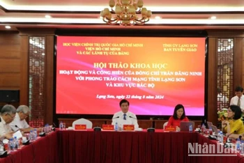 Các đại biểu tham dự hội thảo.