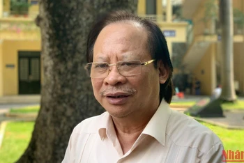 PGS, TS Nguyễn Viết Nhung, Giám đốc Bệnh viện Phổi Trung ương chia sẻ về công tác phòng, chống lao. 