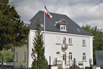 Đại sứ quán Iran tại Copenhagen. (Nguồn: middleeastmonitor.com)