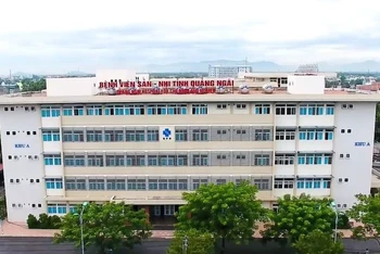 Bệnh viện Sản Nhi tỉnh Quảng Ngãi. 