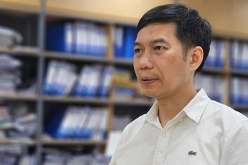 Ông Lê Việt Dũng, Phó Cục trưởng Cục Quản lý Dược, Bộ Y tế.