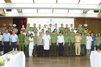 Các đại biểu tham dự Ngày hội Toàn dân bảo vệ an ninh Tổ quốc.