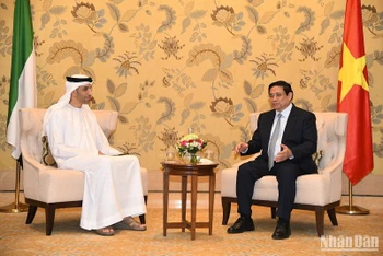 Thủ tướng Phạm Minh Chính tiếp Quốc vụ khanh UAE.