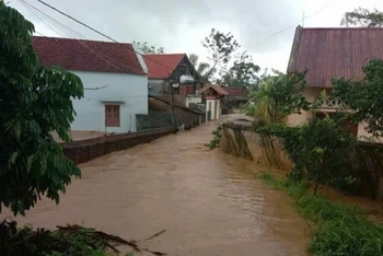 Tràn đê Hà Thanh ở huyện Tiên Yên, Quảng Ninh