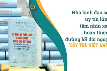 Nhà lãnh đạo có uy tín lớn, tầm nhìn xa, hoàn thiện đường lối đối ngoại 'cây tre Việt Nam'