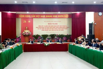 Quang cảnh hội nghị.