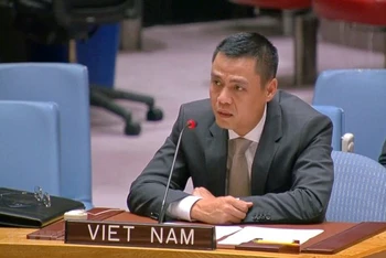 Đại sứ Đặng Hoàng Giang, Trưởng Phái đoàn đại diện Thường trực Việt Nam tại Liên hợp quốc.