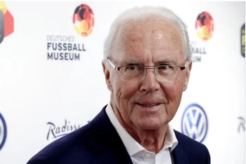Huyền thoại bóng đá Đức Franz Beckenbauer. (Ảnh: independent.co.uk)