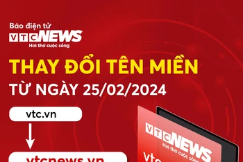 Báo điện tử VTC News đổi tên miền vtc.vn sang vtcnews.vn