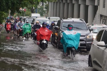 Ngày 21/8, Bắc Bộ đề phòng mưa lớn gây ngập úng nhiều nơi