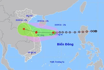 Ngày 18/9, Bộ Giao thông vận tải đã có công điện khẩn gửi các đơn vị về việc ứng phó với áp thấp nhiệt đới có khả năng mạnh lên thành bão.